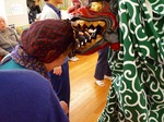 日和田デイサービス神社に初詣